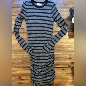 A.L.C 2011 striped midi dress